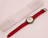 90er Jahre swatch Rubin SAM100 Uhr | Schweizer automatisch 23 Juwelen swatch Uhr