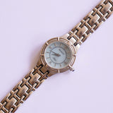Tono plateado Armitron Cuarzo reloj con dial azul | Reloj de pulsera de damas