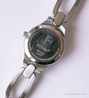 Calibre bleu classique Fossil Dames montre | Robe vintage montre pour elle