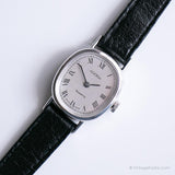 Vintage Adora Office Watch | Silver-tone Swiss Quartz Watch for Her