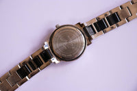 Schwarzes Zifferblatt Armitron Uhr mit Swarovski -Kristallen | Armitron Jetzt Quarz
