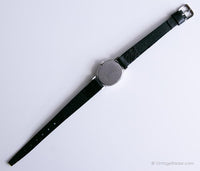 Oficina Vintage Adora reloj | Cuarzo suizo de tono plateado reloj para ella