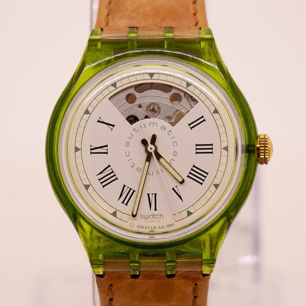 Vintage ▾ swatch Gran via sag100 orologio | 1991 swatch Orologio automatico