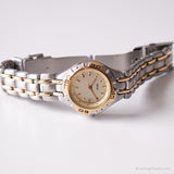 Vintage zweifarbig Uhr von Relic | Damen rotary Lünette Stahl Uhr