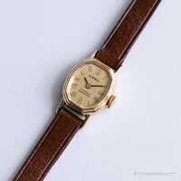 Vintage Gold-tone Mechanical Watch by Adora | Best Vintage Watches for Her