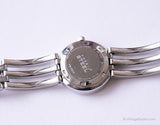 White-Dial Fossil Steel Watch for Women | Solid Stainless Steel Watch Vintage