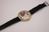 Vintage Floral Marie Lourdes Quartz Watch | Oversized Floral Watch