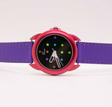 Hipster emes coloré montre | Quartz multicolore arc-en-ciel unisexe montre