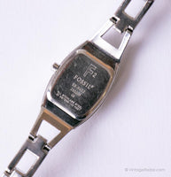 Vintage Purple-Dial Fossil F2 Watch | Fossil Quartz Watch for Ladies