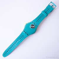 2012 Swatch SUSL400 gota de ácido reloj | Azul vintage Swatch Chrono