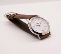 Ventana clásica de fechas clásicas clásicas vintage reloj para hombres y mujeres