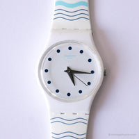 2017 Swatch LW157 Vents et Marees Uhr | Vintage White Swatch Lady