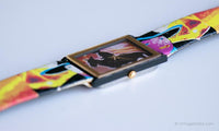 Vintage Colorful Abstract Watch | Free Range Cowboy Wristwatch