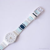 2017 Swatch LW157 Vents et Marees Uhr | Vintage White Swatch Lady