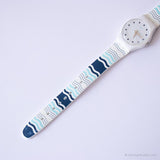 2017 Swatch LW157 VENTS ET MAEES Watch | Bianco vintage Swatch Lady