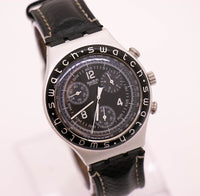 1995 خمر swatch مفارقة Chronograph ساعة ذيل عالية YCS1000 مع صندوق