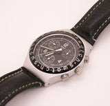 1995 Vintage swatch Ironia Chronograph Orologio da coda alta YCS1000 con scatola