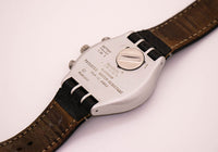 1995 vintage swatch Ironie Chronograph YCS1000 High Tail montre avec boîte