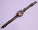 Silver-tone Armitron Watch with Pink Gems | Elegant Ladies Watch