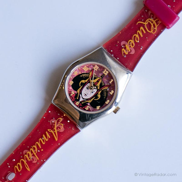 Vintage Red Star Wars Watch | Queen Amidala Wristwatch