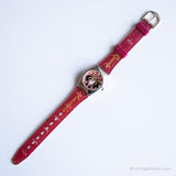 Vintage Red Star Wars reloj | Mechón de pulsera de la reina Amidala
