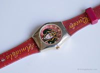 Vintage Red Star Wars reloj | Mechón de pulsera de la reina Amidala