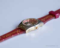 Vintage Red Star Wars Uhr | Königin Amidala Armbanduhr