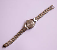 Silver-tone Armitron Watch with Pink Gems | Elegant Ladies Watch