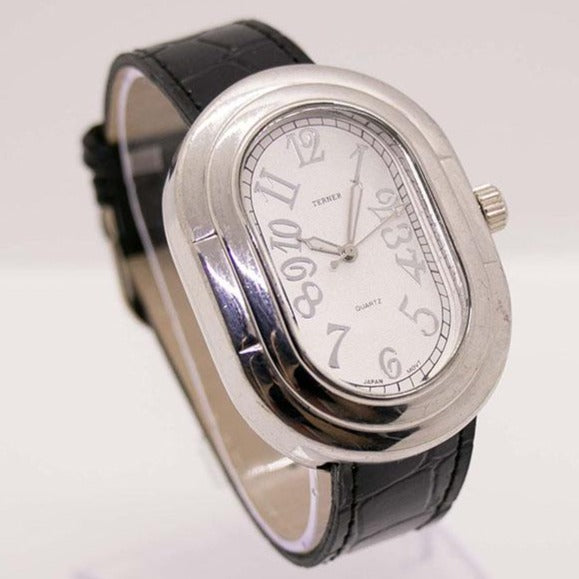 Gran cara Trener reloj para hombres y mujeres | Vintage de gran tamaño reloj