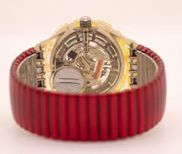 Ancien Swatch Scuba Red Marine SDK114 montre avec boîte d'origine