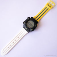 Vintage 1999 Black Swatch Schlagen Uhr | Digital Chronograph Uhr