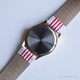 Caballo vintage reloj | Reloj de pulsera de tono de oro de los 90
