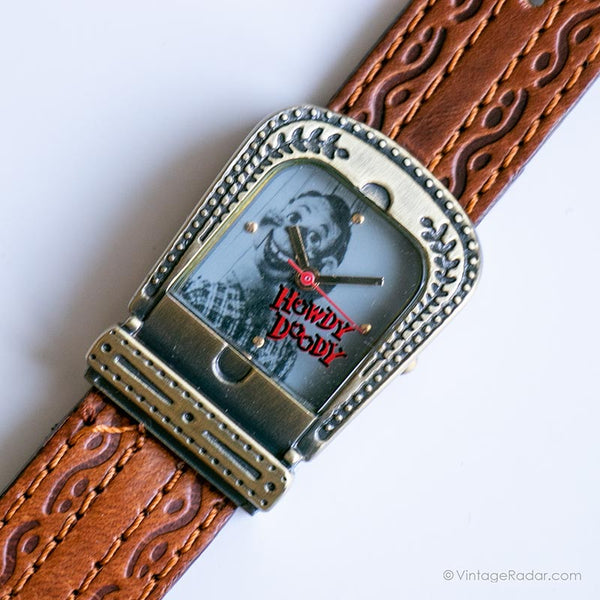 Vintage Howdy Doody Wristwatch | Gold-tone Valdawn Watch
