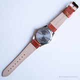 Vintage Silver-tone Smurf Watch | Japan Quartz Watch for Ladies