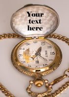 Vintage Fischertasche Uhr | Fischereigeschenk Uhr