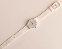 1985 Swatch Lady LW104 punteado suizo reloj | EXTRAÑO Swatch Lady reloj