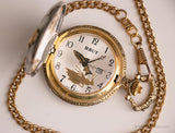 Vintage Fischertasche Uhr | Fischereigeschenk Uhr