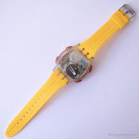 Vintage 1999 Swatch BEAT SQO100 NET. TREKKER Watch | RARE Swatch Beat