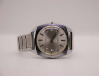 Vintage Deutsch Bifora Quarz 32768 Hz | Seltene 90er Jahre Bifora Stahl Uhr