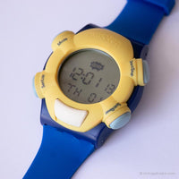 1999 Swatch Batir estático de tiempo neto SQN101 reloj | Amarillo Swatch Derrotar
