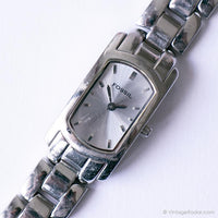 Vintage Silver-Tone Fossil Uhr für Frauen | Fossil Quarz -Armbanduhr