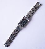 Tono plateado vintage Fossil reloj para mujeres | Fossil Reloj de pulsera de cuarzo