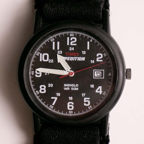 Timex Expedition Indiglo WR50 Sportarten Uhr | Vintage Herren Timex Uhr