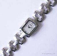 Lujo vintage Fossil reloj para mujeres | Tono plateado elegante Fossil reloj