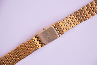 Quadratisches Zifferblatt Armitron Diamantquarz Uhr | Winzige elegante Damen Uhr
