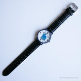 Dinosaurio vintage reloj | Dinosaurios azules World Wristwatch