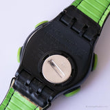 1999 Swatch Batir SQB100 NetSurfer reloj | Digital vintage Swatch Derrotar