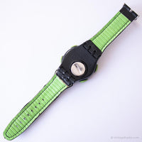 1999 Swatch Beschlagen Sie SQB100 NetSurfer Uhr | Vintage Digital Swatch Schlagen