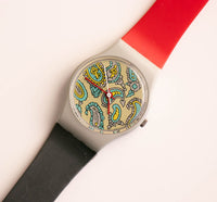 1985 Swatch Lady LM105 Sheherazade reloj Vintage | 80 raros Swatch