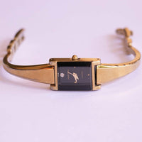 Dial negro Armitron Diamante reloj | Damas elegantes dial cuadrado reloj